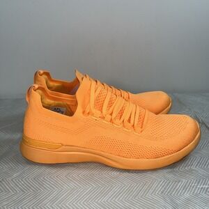 APL Womens Techloom Breeze Sz 9 Orange Lightweight Running Shoes 0519XC Athletic
